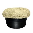 画像2: STRAW MOTORCYCLE CAP <br>NATURAL (2)