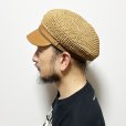 画像8: STRAW MOTORCYCLE CAP  BROWN
