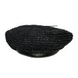 画像2: STRAW ARMY BERET <br>BLACK (2)