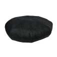 画像1: JUTE 8 PANELS BIG BERET <br>BLACK (1)