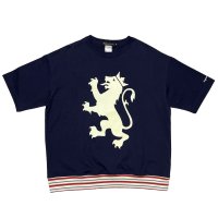 RELAXING LIONS S/S  NAVY
