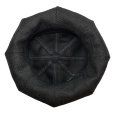 画像3: JUTE 8 PANELS BIG BERET  BLACK