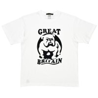 T-BRITISH BULLDOG  WHITE