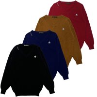 【25AW PRE-ORDER】WASHABLE WOOLLY V-NECK JUMPER