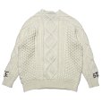 画像3: 【25AW PRE-ORDER】WASHED ALAN KNIT JUMPER