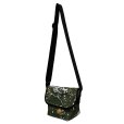 画像1: DRIP PAINT TINY SHOULDER BAG <br>BLK-GREEN (1)