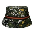 画像4: BUCKET HAT -reversible- <br>BLK-GREEN×CHARCOAL (4)
