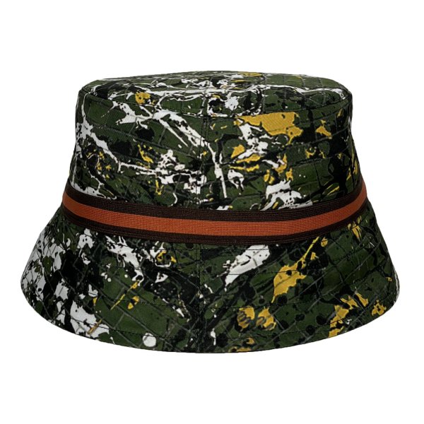 画像4: BUCKET HAT -reversible-  BLK-GREEN×CHARCOAL