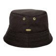 画像9: BUCKET HAT -reversible- <br>TRICOLOUR×BROWN (9)