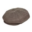 画像1: FLAT TOP CAS <br>BROWN-BEIGE (1)