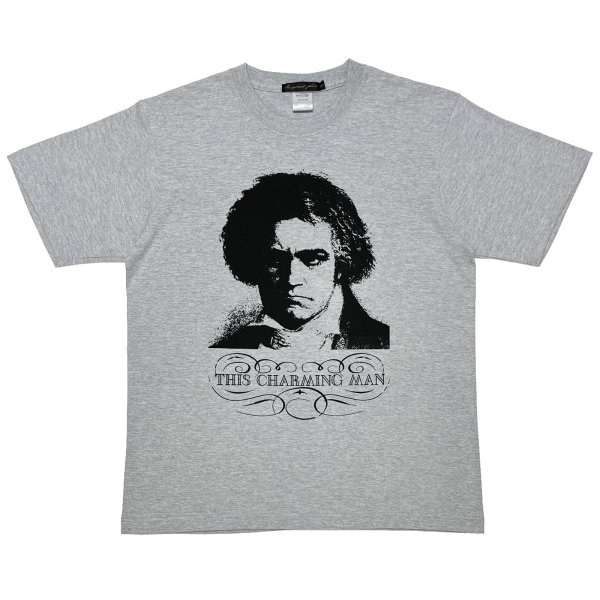 画像1: THIS CHARMING MAN T-SHIRTS  HEATHER GREY