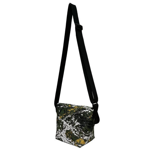 画像2: DRIP PAINT TINY SHOULDER BAG  BLK-GREEN
