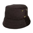 画像7: BUCKET HAT -reversible- <br>TRICOLOUR×BROWN (7)