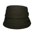 画像6: WAX-ish BUCKET HAT <br>OLIVE (6)