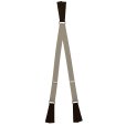画像3: ROYAL NAVY BRACES <BR>BROWN (3)