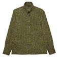 画像1: RETRO B.D.SHIRTS <br>PAISLEY OLIVE (1)