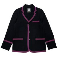 RELAXING SCHOOL BLAZER  BLACK