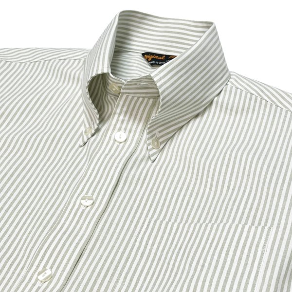 画像4: RETRO B.D.SHIRTS  STRIPE GREY