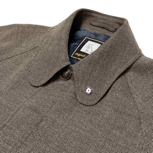 画像4: BIRDS-EYE TWEED COAT  BROWN-BEIGE