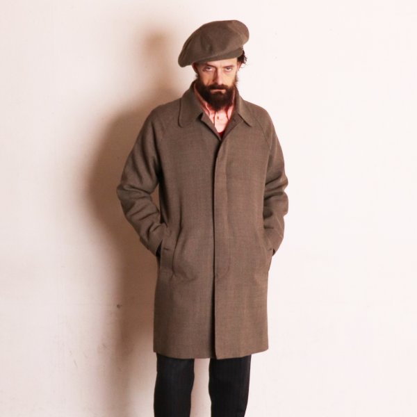 画像10: BIRDS-EYE TWEED COAT  BROWN-BEIGE