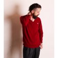 画像7: WASHABLE WOOLLY V-NECK JUMPER  RED