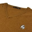 画像4: WASHABLE WOOLLY V-NECK JUMPER  CAMEL