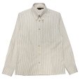 画像1: RETRO B.D.SHIRTS <br>STRIPE CAMEL (1)