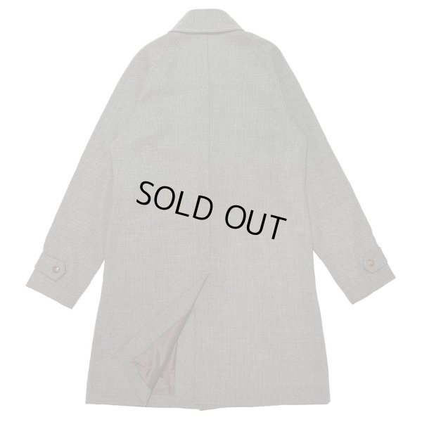 画像3: BIRDS-EYE TWEED COAT  BLACK-BEIGE