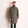 画像11: BIRDS-EYE TWEED COAT <br>BLACK-BEIGE (11)