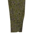 画像7: RETRO B.D.SHIRTS <br>PAISLEY OLIVE (7)