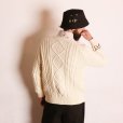 画像8: WASHED ALAN KNIT JUMPER <br>NATURAL (8)