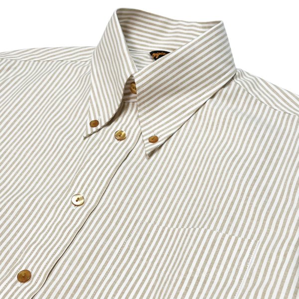 画像3: RETRO B.D.SHIRTS  STRIPE CAMEL