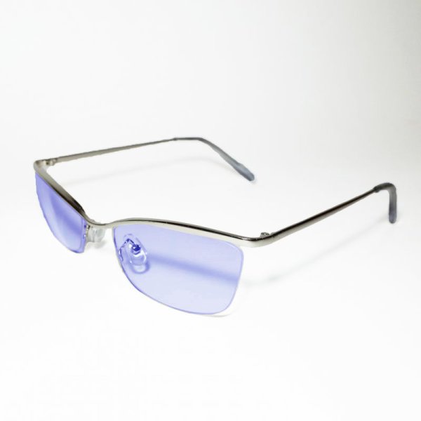 画像1: WELLERS '82 SUNGLASSES  SILVER×BLUE