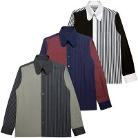 【26SS PRE-ORDER_2月予定】CRAZY PATTERNED BEAGLE COLLAR SHIRTS