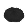 画像1: 8PANELS BERET  BASIC BLACK (1)