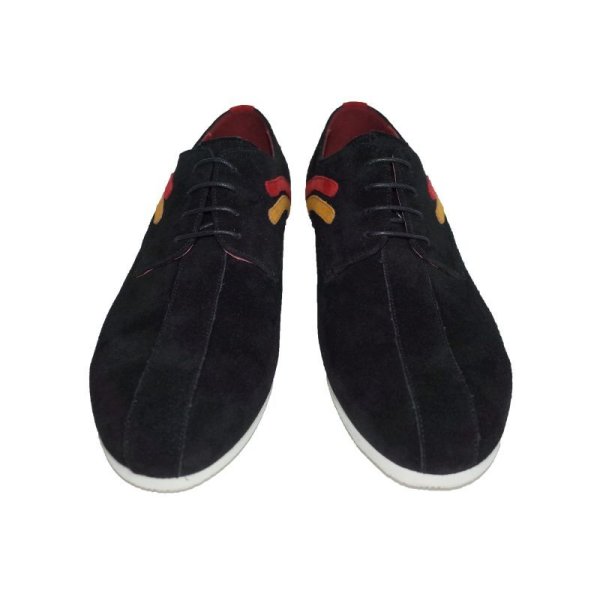 画像2: <span style="color: #ff0000;">【30%OFF】</span>JAM BOWLING SHOES <br>BLACK-YELLOW-RED (2)