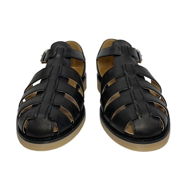 画像2: <span style="color: #ff0000;">【30%OFF】</span>GLADIATOR SANDALS <br>BLACK (2)