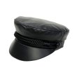 画像1:  【30%OFF】 LIVERPOOL HAT  LEATHER BLACK(ROPE) (1)