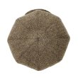 画像5: <span style="color: #ff0000;">【30%OFF】</span>FLAT TOP CASQUETTE <br>TWEED BROWN (5)