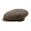 画像3: <span style="color: #ff0000;">【30%OFF】</span>FLAT TOP CASQUETTE <br>TWEED BROWN (3)