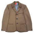 画像1:  【30%OFF】 RONNIE JK  BROWN CHECK (1)