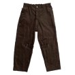 画像1: 【Our Favourite Shop】FAT BONDAGE TROUSERS BROWN (1)