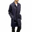 画像11: <span style="color: #ff0000;">【30%OFF】</span>BEAGLE COLLAR BALMACAAN COAT <br>VENTILE NAVY (11)