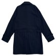 画像3: <span style="color: #ff0000;">【30%OFF】</span>BEAGLE COLLAR BALMACAAN COAT <br>VENTILE NAVY (3)