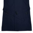 画像6: <span style="color: #ff0000;">【30%OFF】</span>BEAGLE COLLAR BALMACAAN COAT <br>VENTILE NAVY (6)