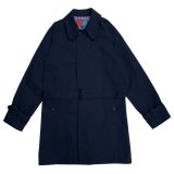 画像:  【30%OFF】 BEAGLE COLLAR BALMACAAN COAT  VENTILE NAVY