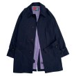 画像10: <span style="color: #ff0000;">【30%OFF】</span>BEAGLE COLLAR BALMACAAN COAT <br>VENTILE NAVY (10)