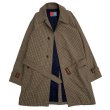 画像9: <span style="color: #ff0000;">【30%OFF】</span>BEAGLE COLLAR BALMACAAN COAT <br>CHECK BEIGE (9)