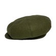 画像3: <span style="color: #ff0000;">【30%OFF】</span>FLAT TOP CASQUETTE <br>WOOL OLIVE (3)