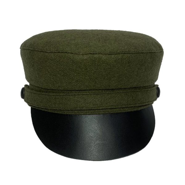 画像2: <span style="color: #ff0000;">【30%OFF】</span>LIVERPOOL HAT <br>WOOL OLIVE (2)